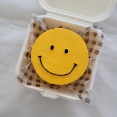 도시락 케이크(햄버거보다살짝크거나 비슷한사이즈입니다)
