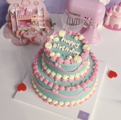 커스텀 2단케이크 3