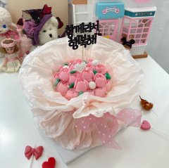 🌷꽃다발케이크💐 6
