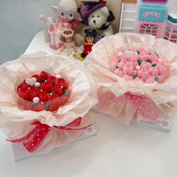 🌷꽃다발케이크💐