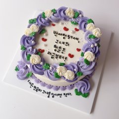 꽃케이크 1