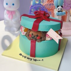 선물상자 케이크 2