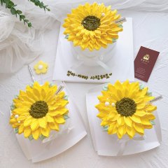 해바라기 케이크 5