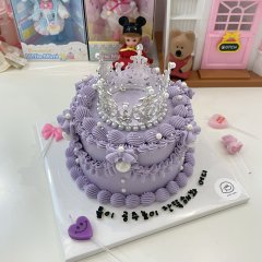 티아라 레이스 케이크👑✨ 4