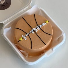 농구공 케이크 1