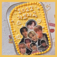 꾸밈 포토 케이크 4