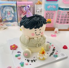 👦🏻입체케이크(인물/2단)🧒🏻 7