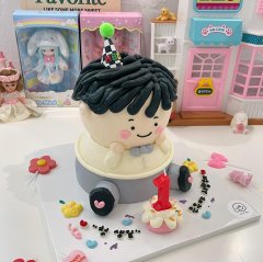 👦🏻입체케이크(인물/2단)🧒🏻 8