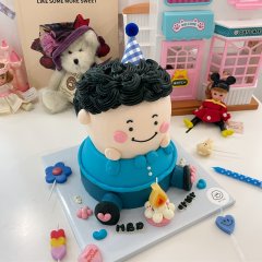 👦🏻입체케이크(인물/2단)🧒🏻 11
