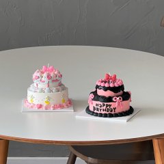 쁘띠 2단 케이크 5