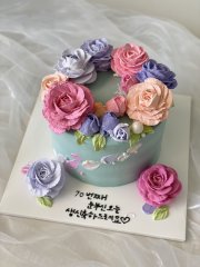 1호 생크림 플라워 케이크 3