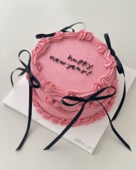 ribbon vintage cake 2