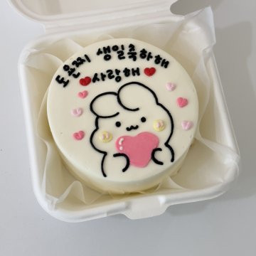 도시락-토끼캐릭터