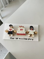 눕키 커스텀케이크 사람 ver 4