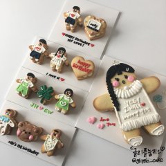 눕키 커스텀케이크 사람 ver