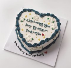 하트 케이크 5