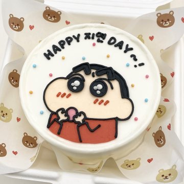 짱구 도시락케이크