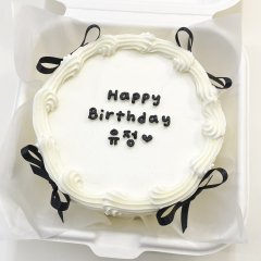 발레코어 리본 도시락케이크 1