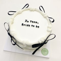 발레코어 리본케이크 1