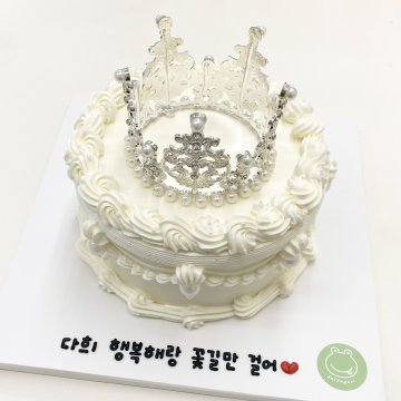 티아라케이크 화이트