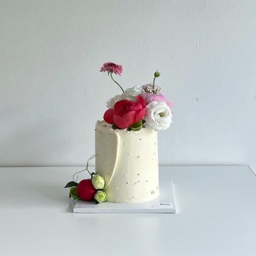 버터 케이크 - 작약