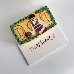 사각 디자인 쌀케이크 4