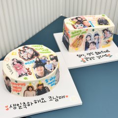 포토 다이어리 쌀케이크 (식용프린트) 1