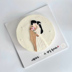 사진 쌀케이크 (일러스트) 3