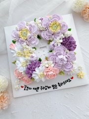 생크림 플라워 케이크 11