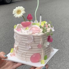 생화 커스텀 케이크 안내사항 4