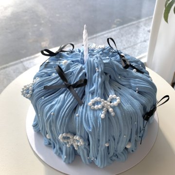 발레코어 케이크