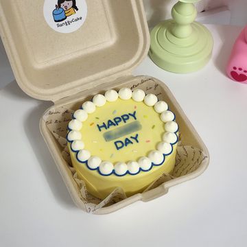 도시락케이크(연노랑레터링)