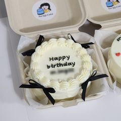 도시락케이크(흰베이스리본) 1
