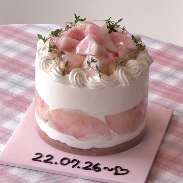 복숭아 생크림(시즌 종료)