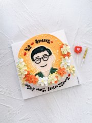 디자인 플라워 케이크 2