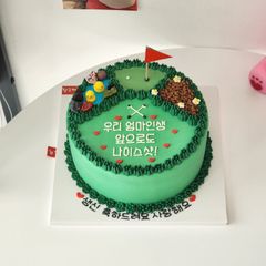 골프장케이크 3