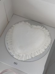 화이트 하트필로우 heart pillow_white 1