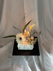 생화 사각케이크 flower square 2