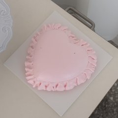 핑크 하트필로우 heart pillow_pink 1