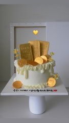 Glipple goldBar cake 4