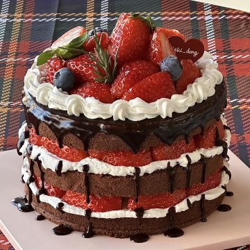딸기 초코 생크림(시즌 종료)