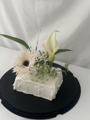 생화 사각케이크 flower square 3