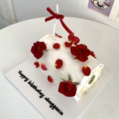 로즈 롤케이크 3