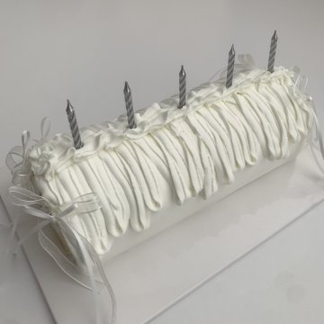 쉬폰 리본 롤케이크