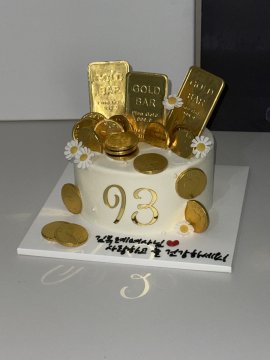 lipple  goldBar cake