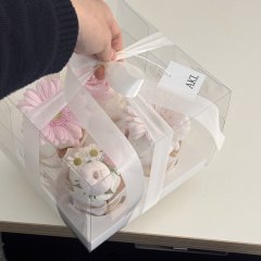 생화컵케이크 flower cupcake 2구/4구 3