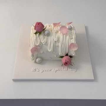 로즈 롤케이크 Rose rollcake
