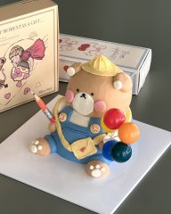 곰돌이 입체케이크 3