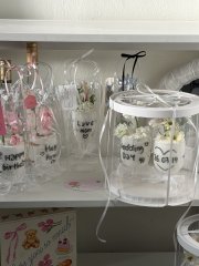 고블렛 생화 케이크 2