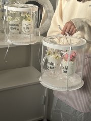 고블렛 생화 케이크 3